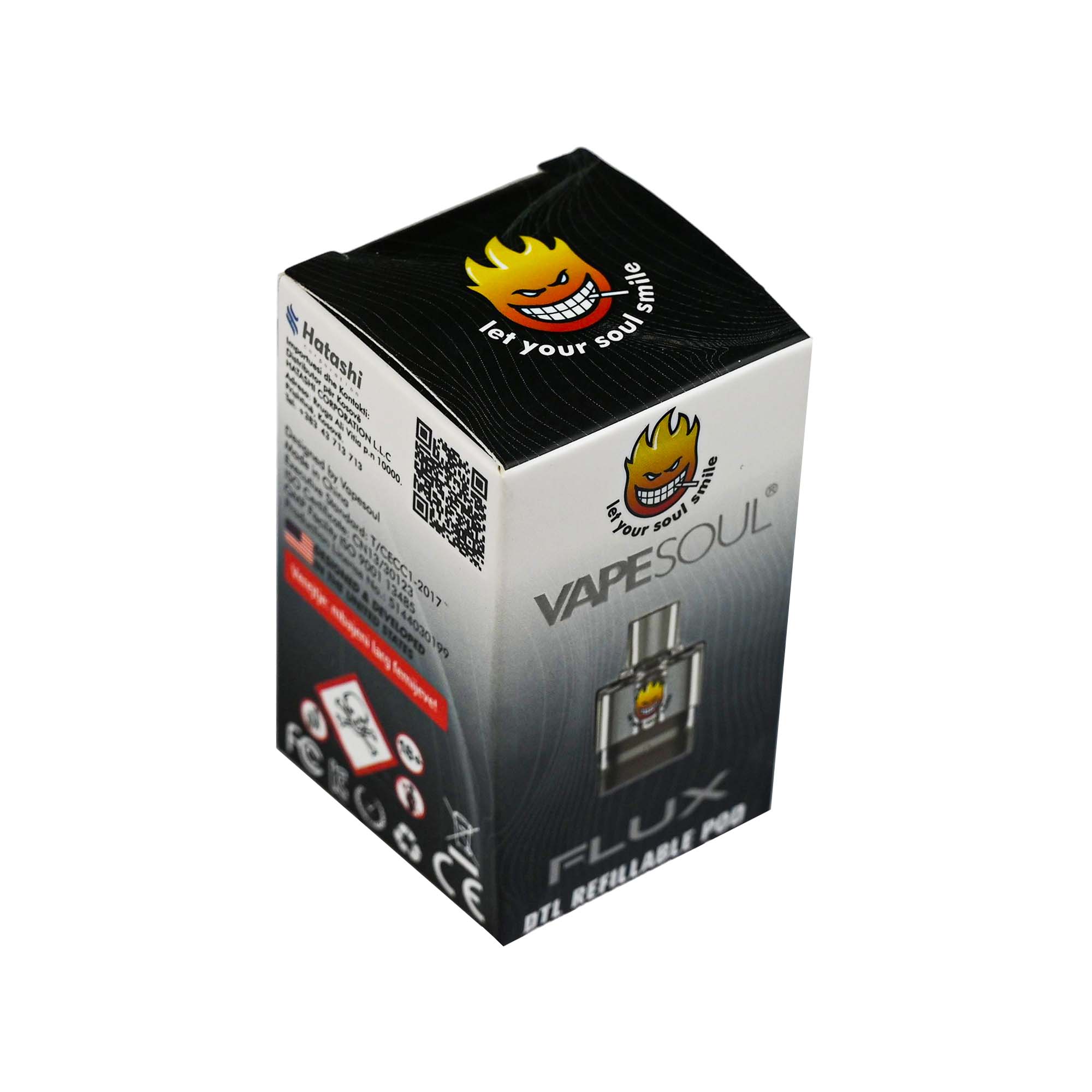 VapeSoul FLUX kokë për aparat – REFILLABLE POD